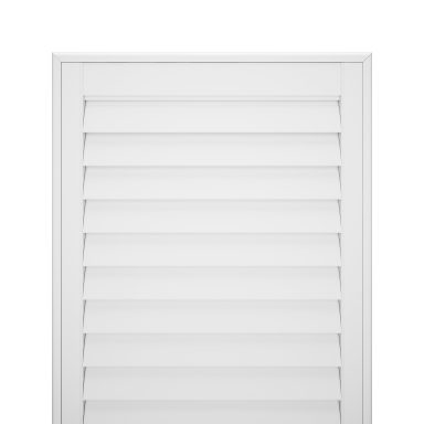 Cloud Bright White shutter colour swatch | Serene wooden shutters Telford | ShireLuxe Shutters