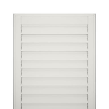Pure bright white plantation shutter finish | Clean modern shutters Shrewsbury | ShireLuxe Shutters