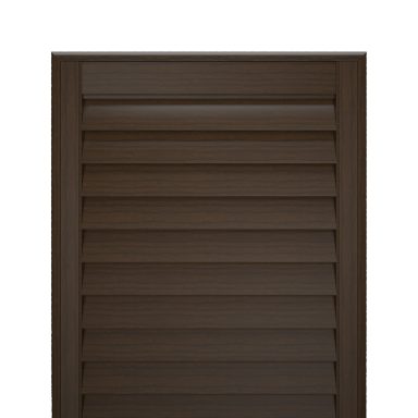 American walnut rich brown shutter swatch | Premium wooden plantation shutters Telford | ShireLuxe Shutters  