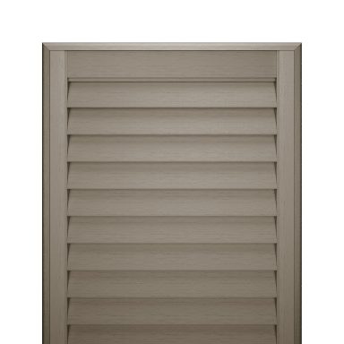 Forest grey green-toned shutter sample | Natural woodland shutters Telford | ShireLuxe Shutters